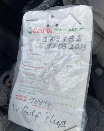 Volkswagen Golf Plus cena 16900 przebieg: 186250, rok produkcji 2006 z Legnica małe 137